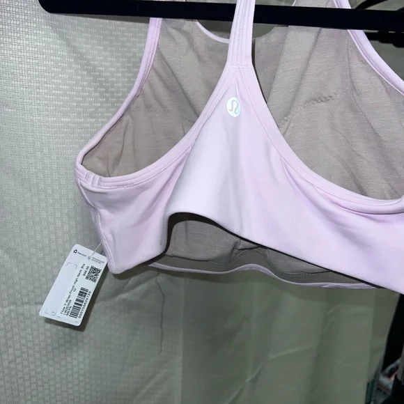 NWT LuLuLemon flow Y neck front wrap high neck bra - Picture 3 of 4